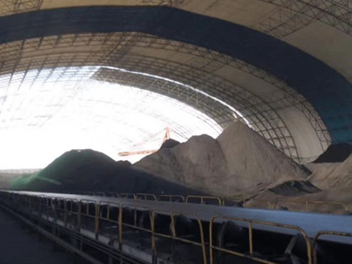 彭州煤棚料仓网架